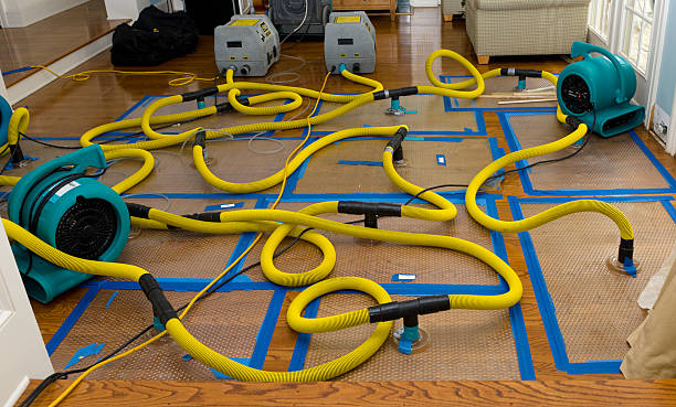 Professional Crawl Space Water Removal technician working in Anson, ME